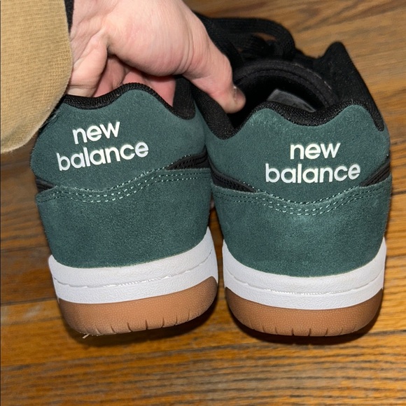New Balance Numeric 480 Jamie Foy Forest Green & Black Skate Shoes - Picture 5 of 5